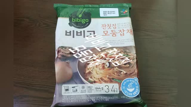 CJ 잔칫집모둠잡채 644g